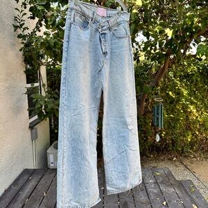 Revice maxi denim skirt